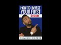 How to invest your first 1000  stock market trading  audiobook for beginners