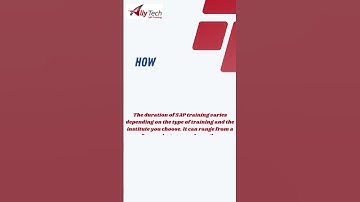 What is SAP Training | Sap Training In Trichy | Sap Institute