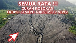 Curah KOBOKAN sampai GLADAK Perak dampak ERUPSI SEMERU 4 Desember 2022