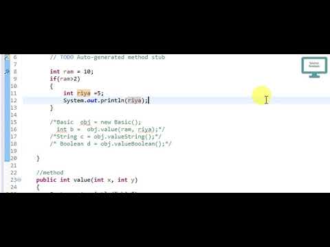 23. Local Variable in Java (HINDI/URDU)