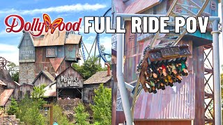 Mystery Mine Roller Coaster At Dollywood Full Ride POV