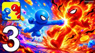 Stick Fusion Fight 3D - Gameplay Walkthrough Part 3 - Stickman Fusion Merge Fight (iOS, Android) screenshot 1