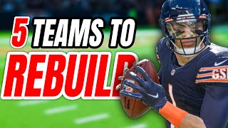 The Best Teams to Rebuild in Madden 23