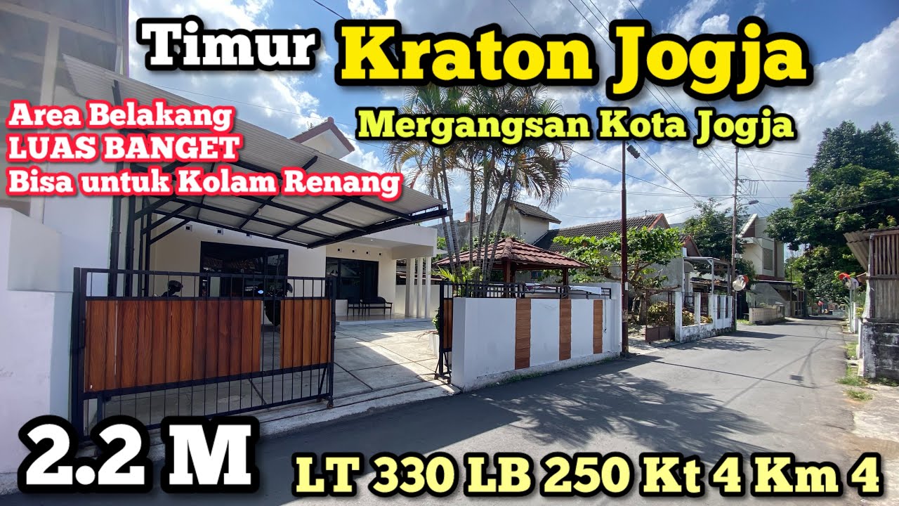 SOLD_LUAS MURAH !!! Di PUSAT KOTA JOGJA Dekat MALIOBORO KRATON JOGJA
