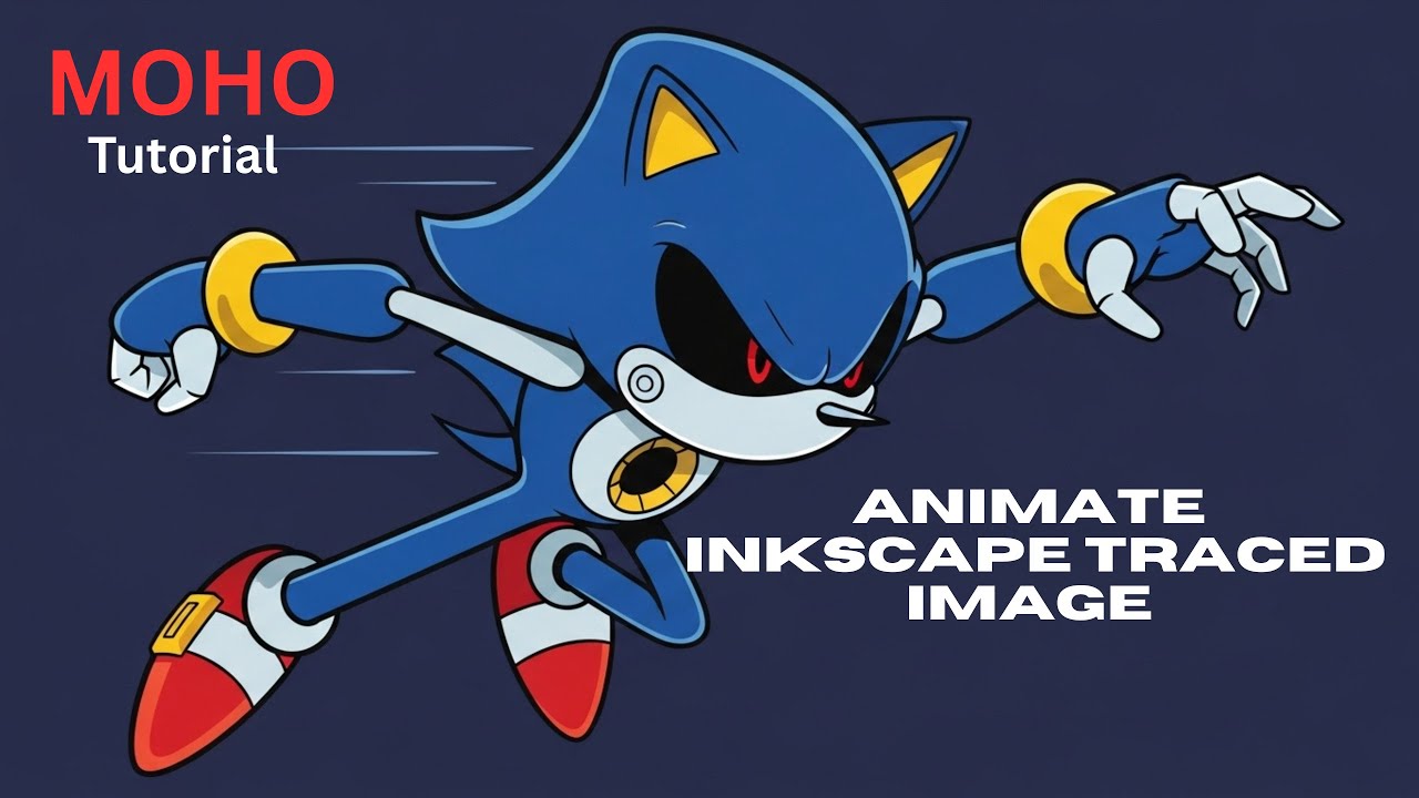 How to Trace an Image in Inkscape and Import into Moho