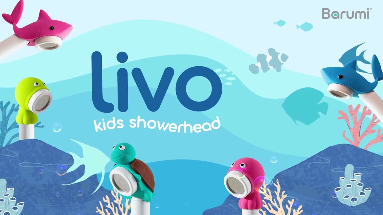 Barumi Livo Kids Showerheads