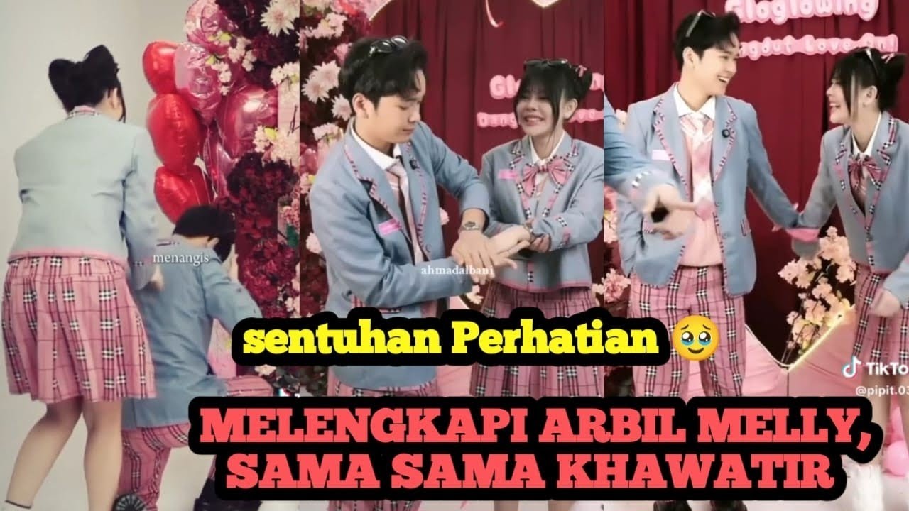 SENTUHAN PERHATIAN ARBIL MELLY ‼️ saling melengkapi Masya Allah 🥹