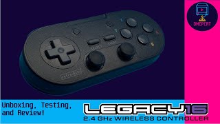 Retro-Bit Legacy16 Wireless Controller Unboxing, Testing, and Review!