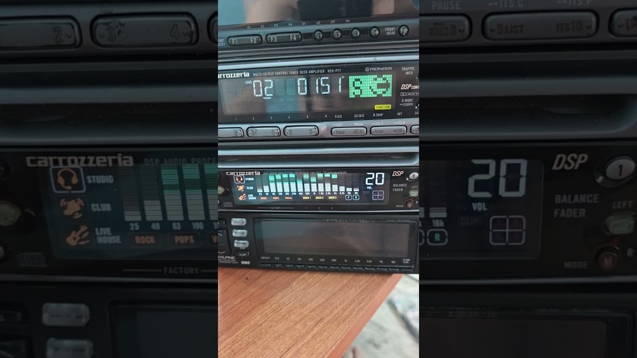 pioneer carrozzeria keh-p77, cds-p77 - YouTube