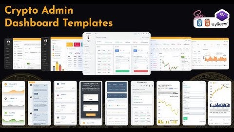 Bitcoin CryptoCurrency Bootstrap 5 Admin Template with Light LTR Theme