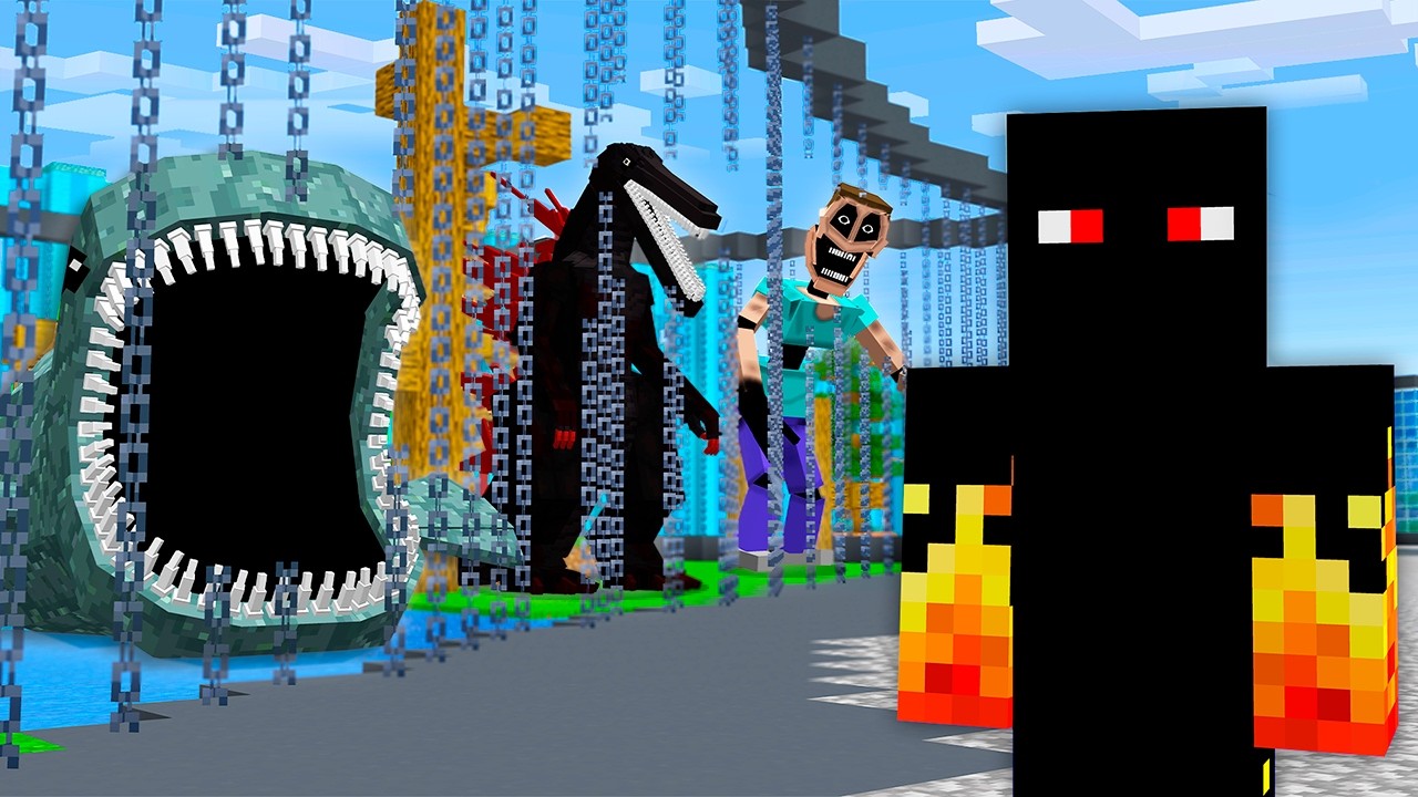 Я проник в зоопарк, полный знаменитых монстров