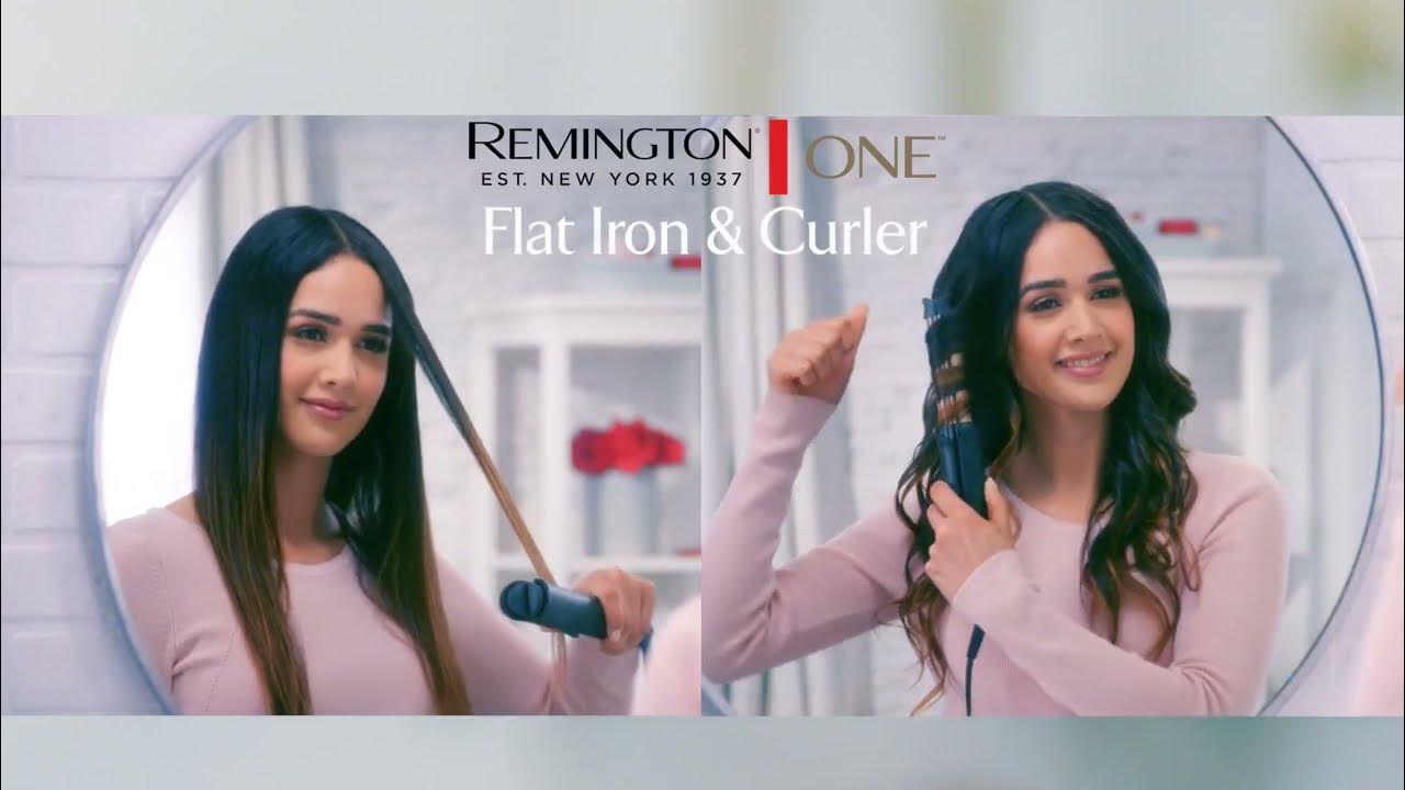 Introducing Remington® ONE™ Flat Iron & Curler YouTube
