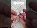 Dis-moi en commentaire si tu la connaissais #astuce  #astucespratiques #lifehacks  #bricolage