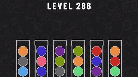 Ball Sort Puzzle Level 286 #ballsortpuzzle #ballsortpuzzlegameplay #puzzlegame #mobilegames
