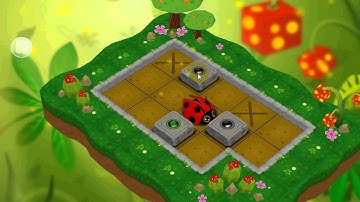 Sokoban Garden 3 Boxes Level 3