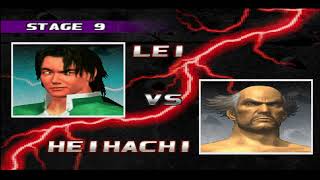 Tekken 3 | Lei Wulong | No Commentary Gameplay [PS1]