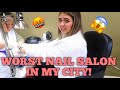 GOING TO THE WORST REVIEWED NAIL SALON IN MY CITY! (Greensboro) *SPRING 2019*