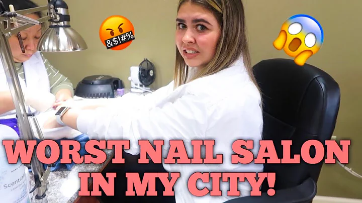 GOING TO THE WORST REVIEWED NAIL SALON IN MY CITY!...