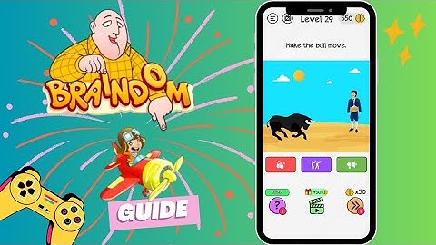 Braindom: Make the bull move.