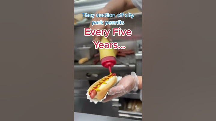 These hot dogs stands cost $289,500 to have in NYC…