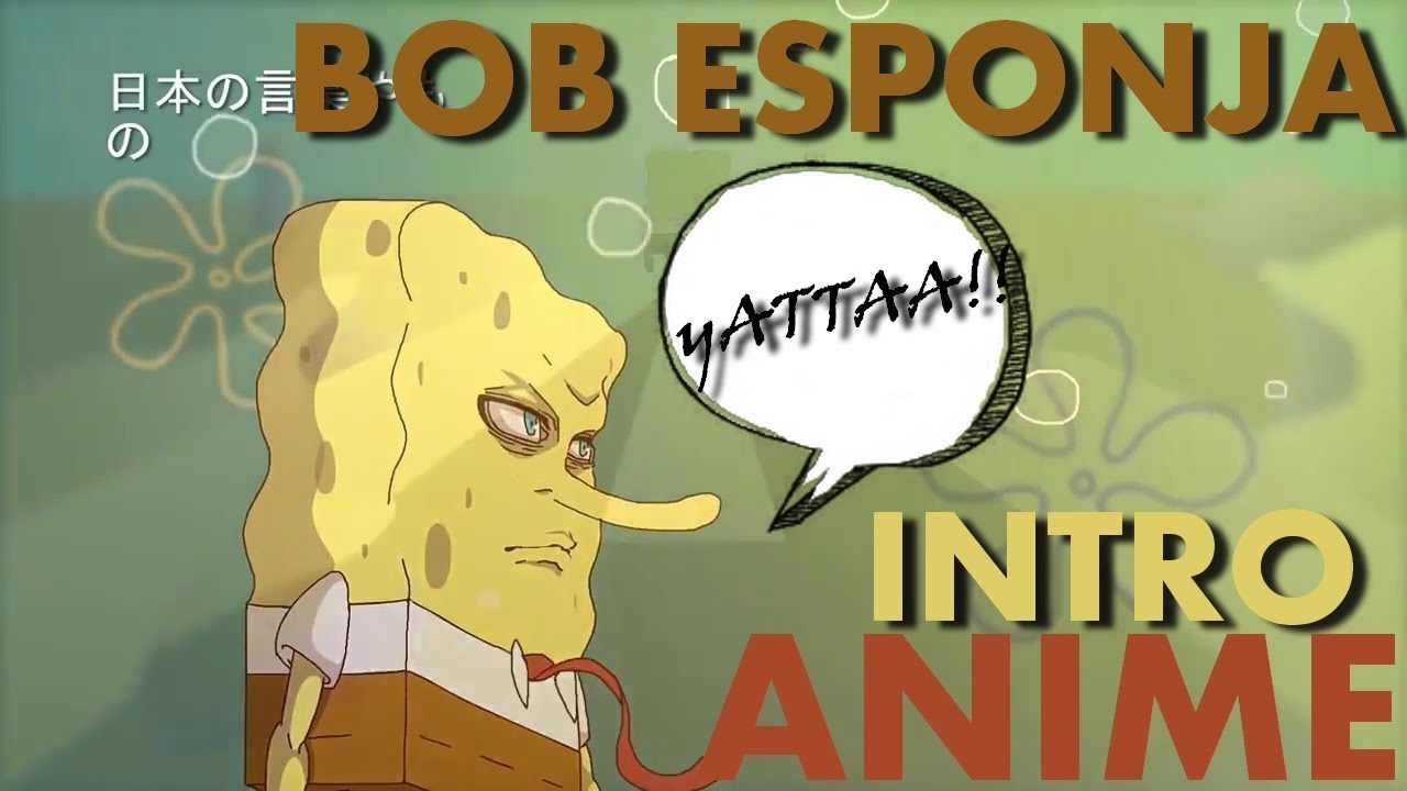 Bob Esponja vira anime em episódio incrível feito por fãs - NerdBunker