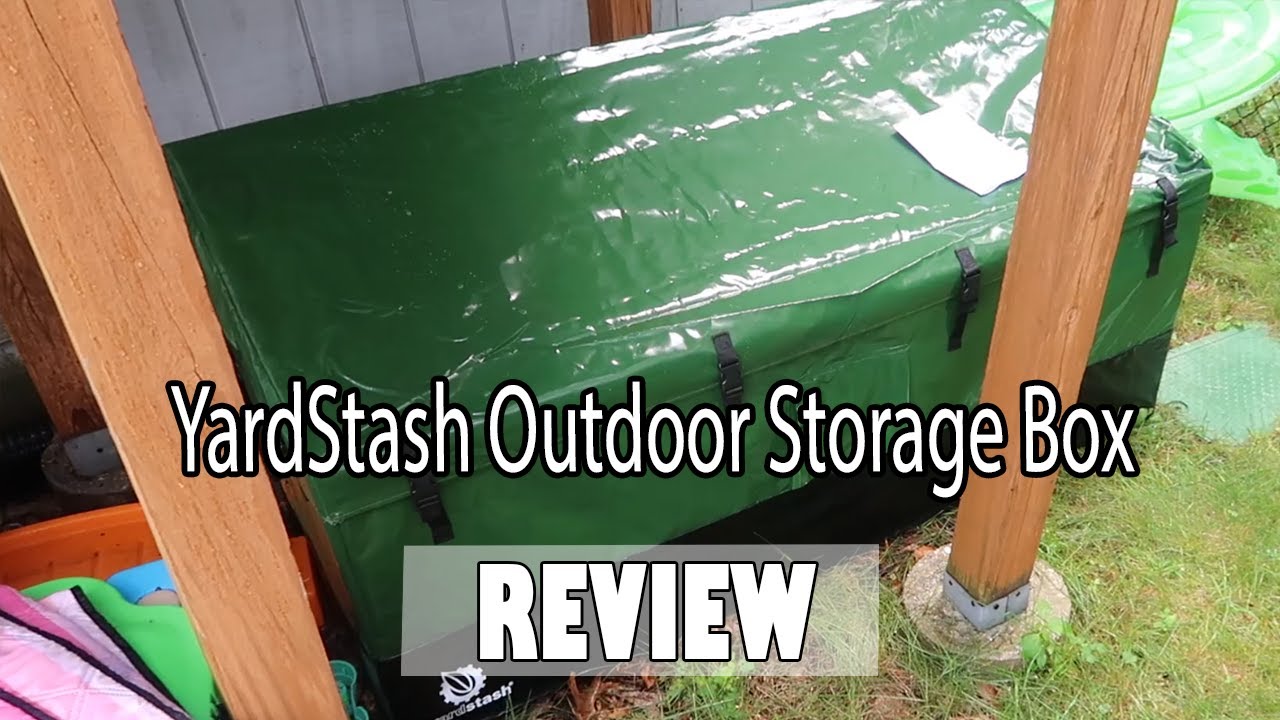 YardStash Outdoor Storage Box Review 2023 YouTube