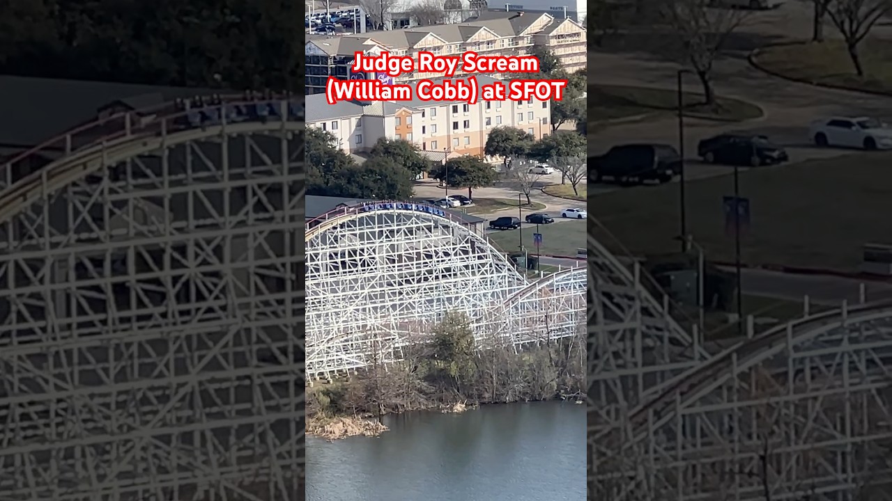 Judge Roy Scream (William Cobb) at Six Flags Over Texas 