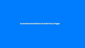 How To Edit And Customize Social Share - Section: Gucherry WordPress Blog Theme