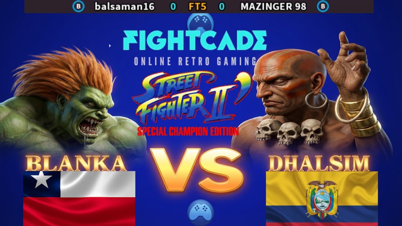 Street Fighter 2'CE balsaman16 vs MAZINGER 98 FT5
