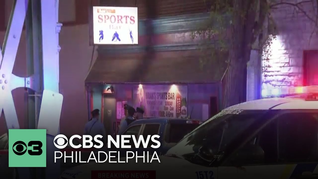 Man dies after being shot outside of Frankford bar, police say - YouTube