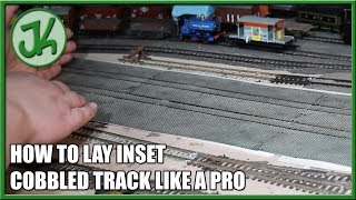 How To Lay Inset Cobbled Track Like A Pro