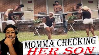 Momma Snapping on Her Son Over NOT Respected Her