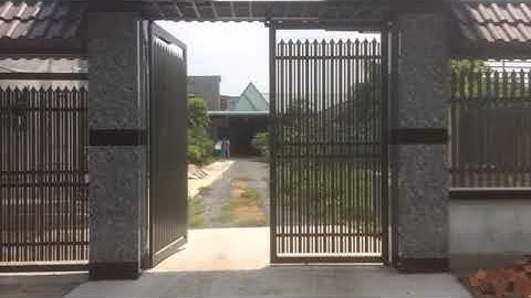 LẮP ĐẶT CỔNG MỞ CÁNH TAY ĐÒN TẠI ĐỒNG NAI