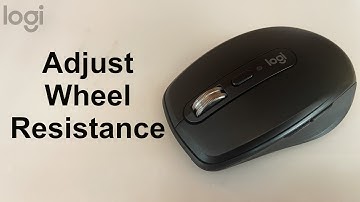 Logitech MX Anywhere 3S Adjust Mouse Wheel Resistance - DIY EASY