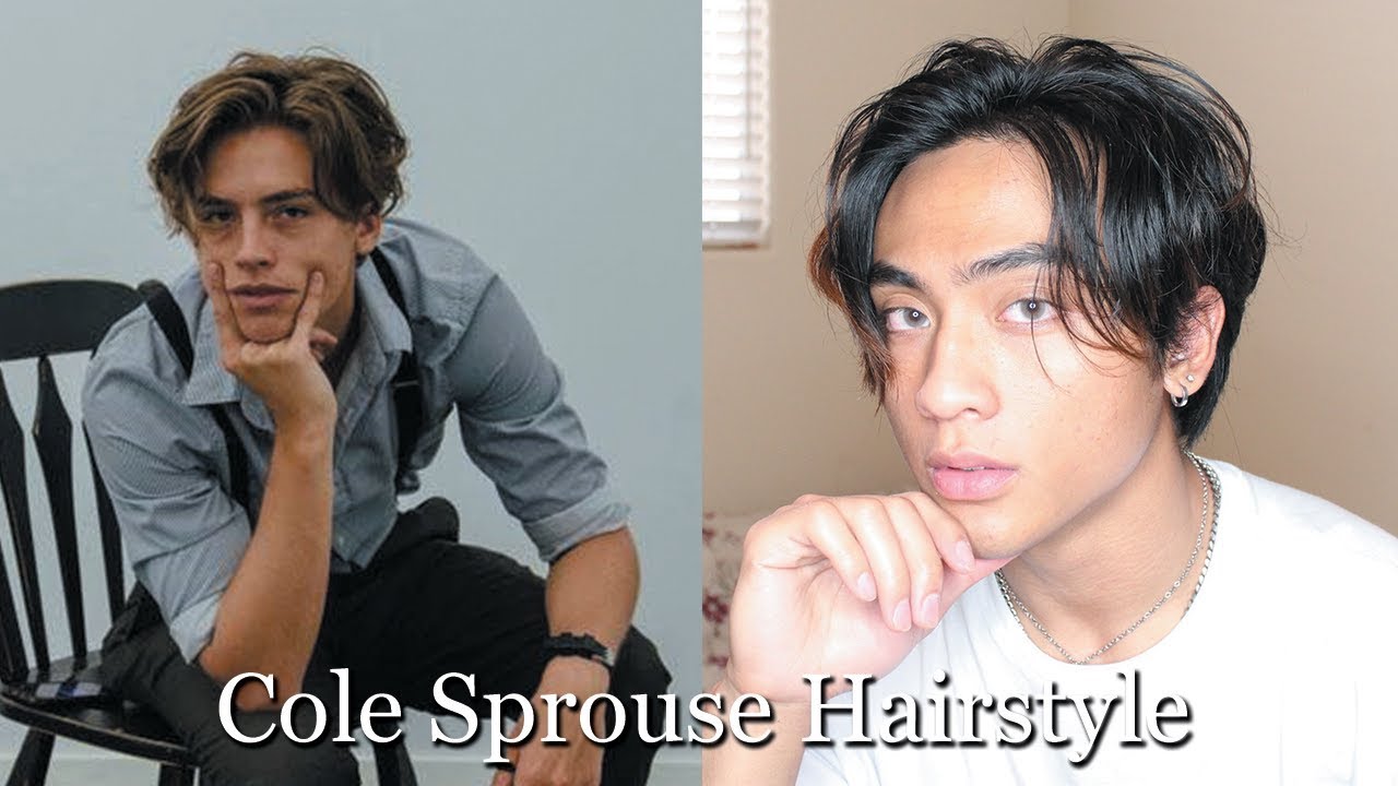 4. Cole Sprouse's Best Blue Hair Moments - wide 7