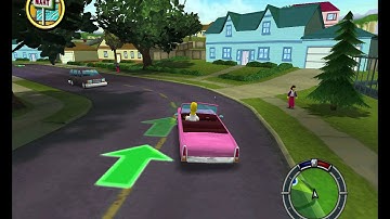 The Simpsons Hit & Run Level 1 Intro Mission: The Cola Caper