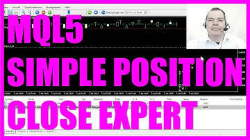 MQL5 TUTORIAL - SIMPLE POSITION CLOSE