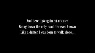 Whitesnake - Here I Go Again (Lyrics)