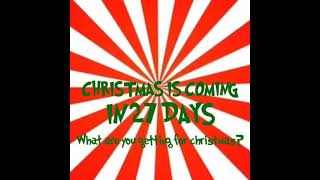 Christmas in 27 Days