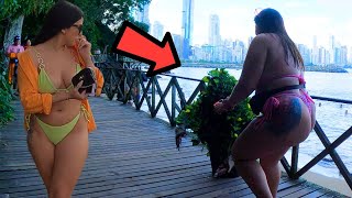 SEE WHAT SHE DID WHEN BUSHMAN SCARED HER😱 AMAZING REACTIONS😱 CRAZY MOMENTS😱