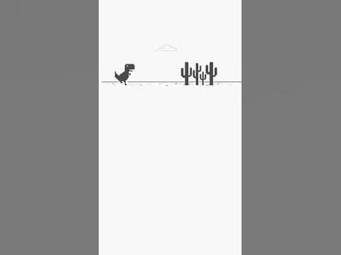Dino T-rex game high score ▻ 1803 - my new record jumping Dinosaur by  Google Chrome 
