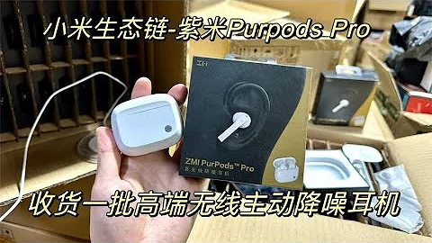 撿漏一批小米生態鏈產品，紫米主動降噪無線耳機，Pro版本，真香 - 天天要聞