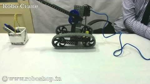 Robo Crane using Robotrix Junior Kit | Roboshop.in