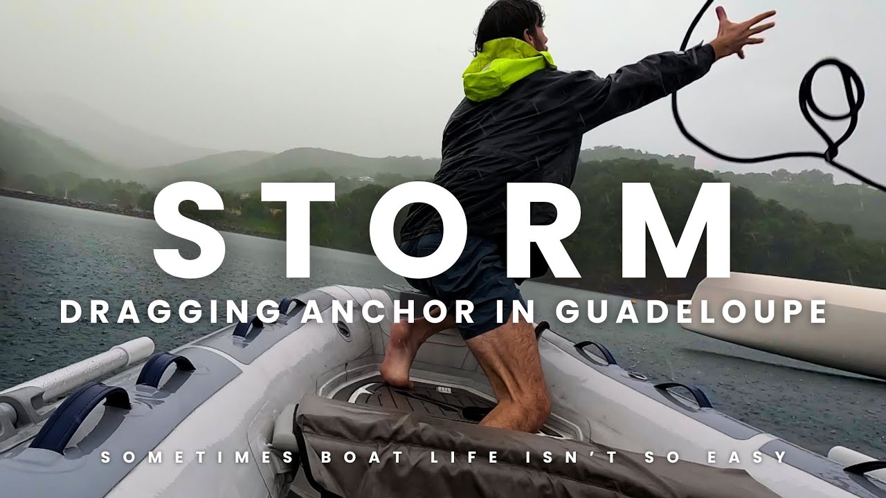 ⁣Dragging Anchor ALONE in Guadeloupe
