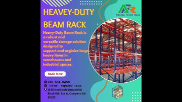 Transform Your Warehouse with HeavyDuty Beam Racks! 💪🏗️ #WarehouseStorage #PalletRack #HeavyDutyRack