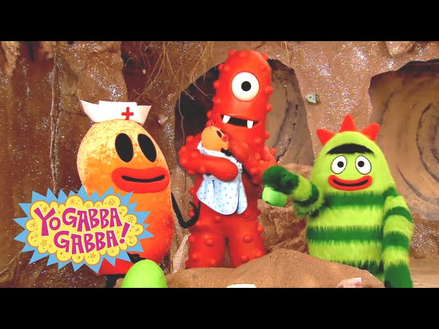 Bugs u0026 Teeth ✨ Double Episode | Yo Gabba Gabba Ep 313 u0026 201 | Cartoons For Kids class=