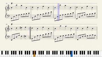 Fatal Frame IV : Tsukimori Song Piano Sheet
