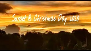CHRISTMAS DAY SUNSET || MARIA IRMA