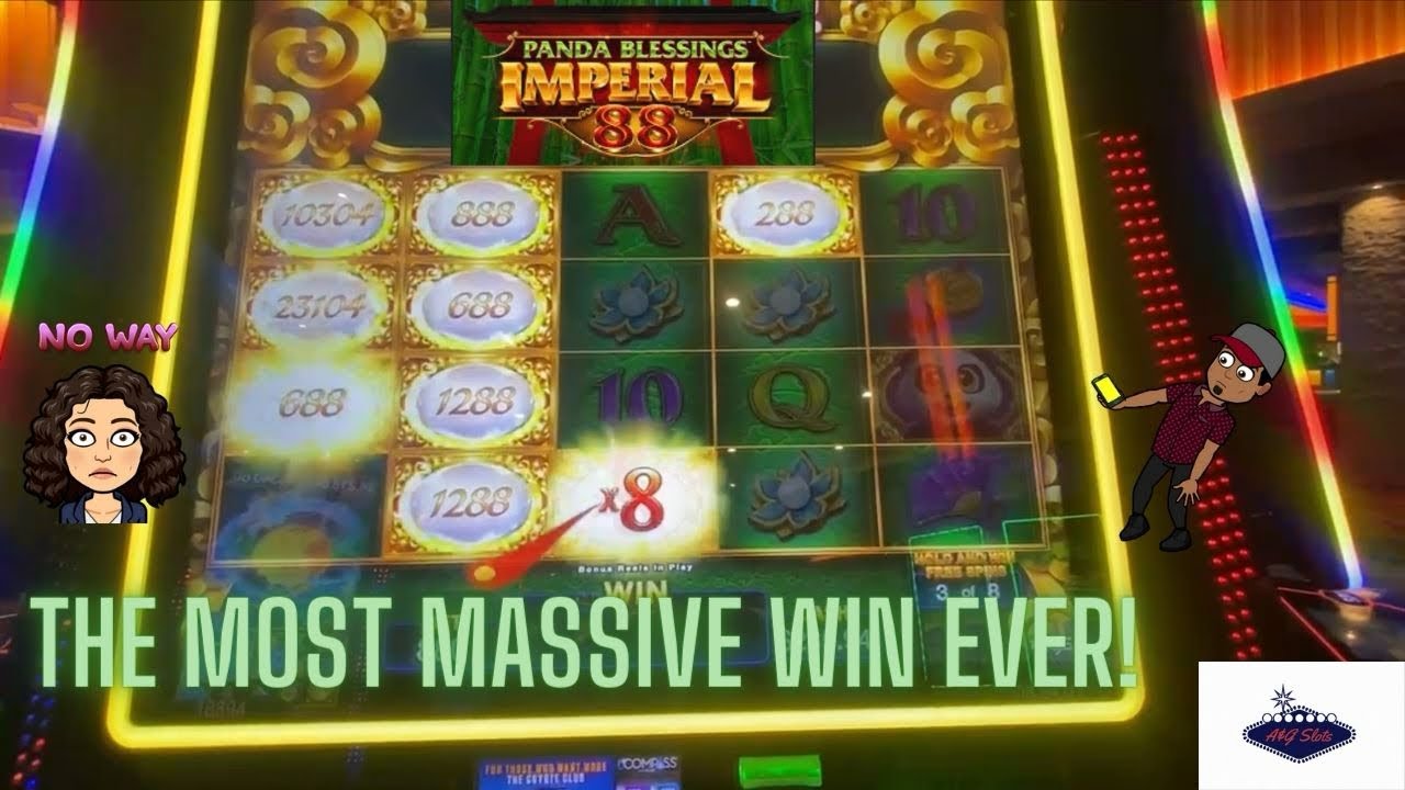 top uk casino websites THE MOST MASSIVE WIN EVER ON IMPERIAL 88 PANDA BLESSINGS! highlimit slot casino jackpot