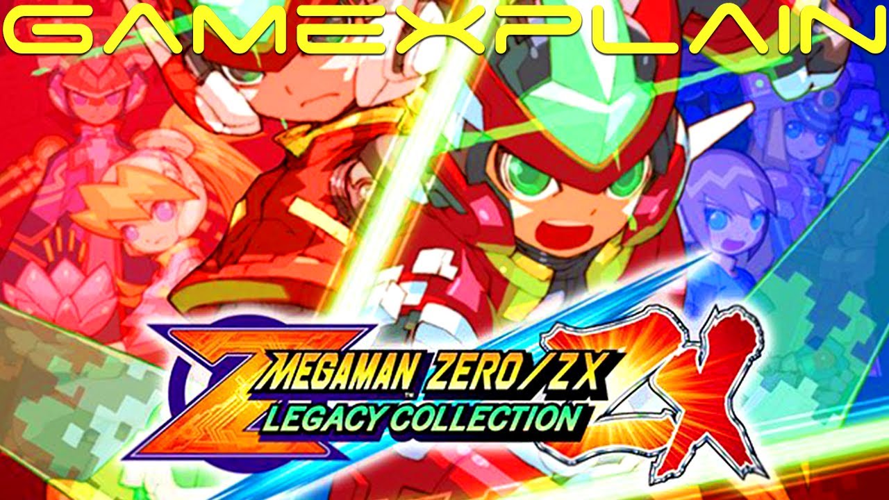 Resultado de imagem para Mega Man Zero/ZX Legacy Collection - Announcement Trailer | PS4